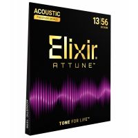 Elixir 21102 Attune, Phosphore Bronze, Medium, 13-56 - Vue 1